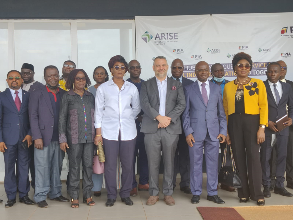 The National Credit Council visit the Industrial Platform of Adétikopé